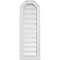 Ekena Millwork Octagonal Top Surface Mount PVC Gable Vent w/ 2"W x 2"P Brickmould Sill Frame, 12"W x 34"H GVPOT12X3403SF - alternate 1